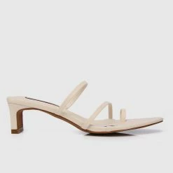 Milliotandco Shoes Nurita Harith Hellen Pointed Toe Heels (White)