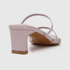 Milliotandco Nurita Harith Hellen Pointed Toe Heels (Purple) Shoes