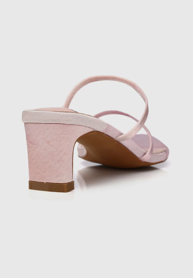 Milliotandco Shoes Nurita Harith Hellen Pointed Toe Heels (Pink)