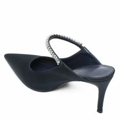 Milliotandco Martina Pointed Toe Heels (Navy)