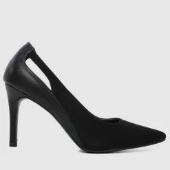 Milliotandco Confident Pointed Toe Heels (Black) Shoes