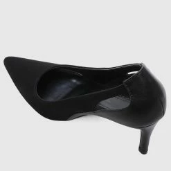 Milliotandco Confident Pointed Toe Heels (Black) Shoes