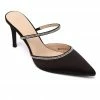 Milliotandco Deven Pointed Toe Heel Shoes (Black)