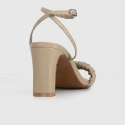 Milliotandco Nurita Harith Haile Pointed Toe Heels (Brown) Shoes