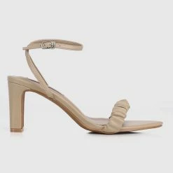 Milliotandco Nurita Harith Haile Pointed Toe Heels (Brown) Shoes