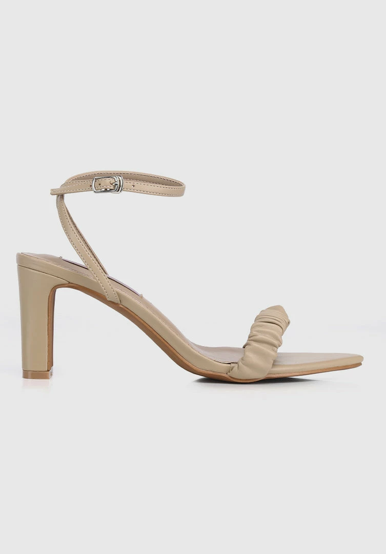 Milliotandco Nurita Harith Haile Pointed Toe Heels (Brown) Shoes