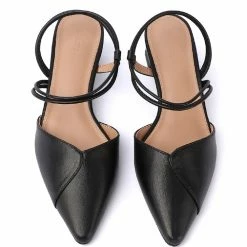 Milliotandco Shoes Potion Pointed Toe Heels (Black)