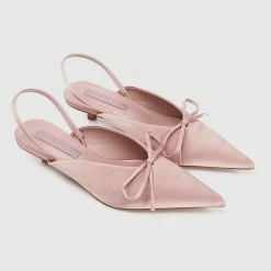 Milliotandco Nurita Harith Hannah Pointed Toe Heels (Pink)