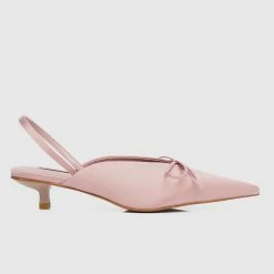 Milliotandco Nurita Harith Hannah Pointed Toe Heels (Pink)