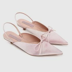 Milliotandco Shoes Nurita Harith Hannah Pointed Toe Heels (Pale Red Violet)