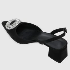 Milliotandco Drusilla Pointed Toe Heels (Black)