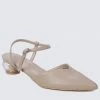 Milliotandco Shoes Wynne Pointed Toe Heels (Nude)