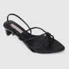 Milliotandco Nurita Harith Helena Pointed Toe Heels (Black) Shoes
