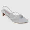 Milliotandco Nurita Harith Helena Pointed Toe Heels (Grey) Shoes