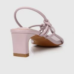 Milliotandco Nurita Harith Helena Pointed Toe Heels (Purple) Shoes