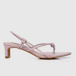 Milliotandco Nurita Harith Helena Pointed Toe Heels (Purple) Shoes