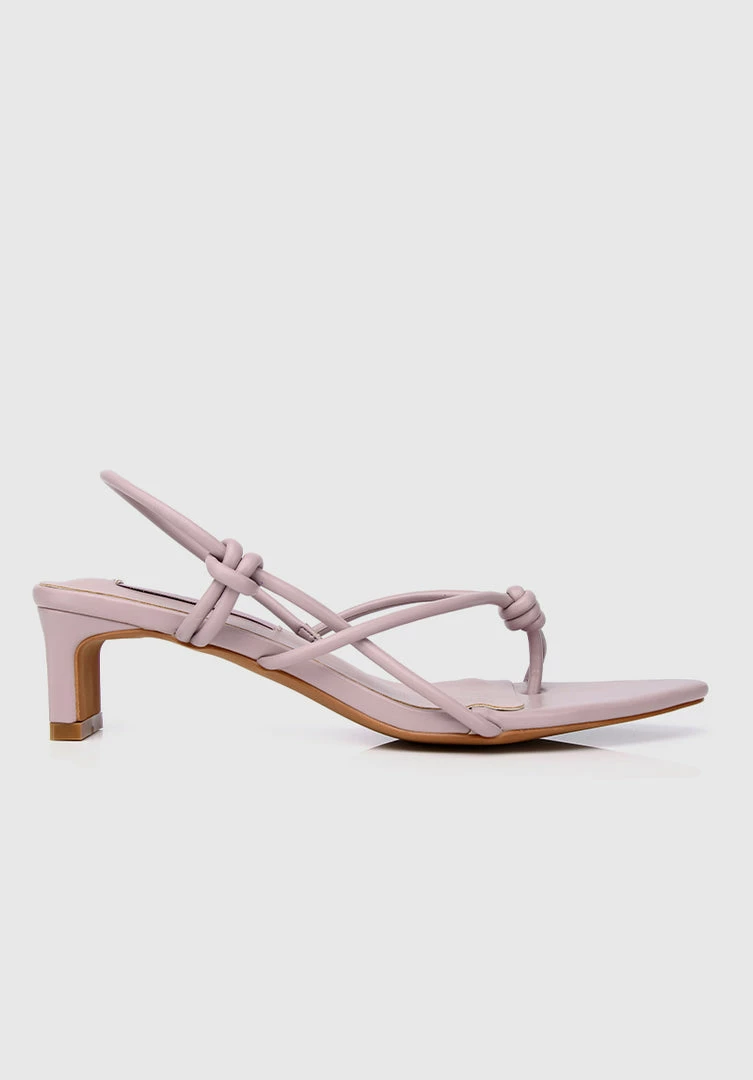 Milliotandco Nurita Harith Helena Pointed Toe Heels (Purple) Shoes