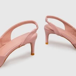 Milliotandco Earth Edit Davinia Pointed Toe Heels (Pink)
