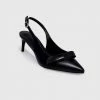 Milliotandco Duana Pointed Toe Heels (Black) Shoes