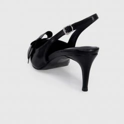 Milliotandco Duana Pointed Toe Heels (Black) Shoes