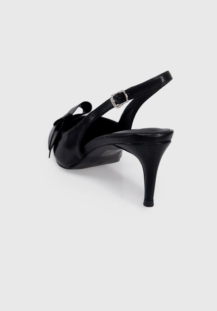 Milliotandco Duana Pointed Toe Heels (Black) Shoes