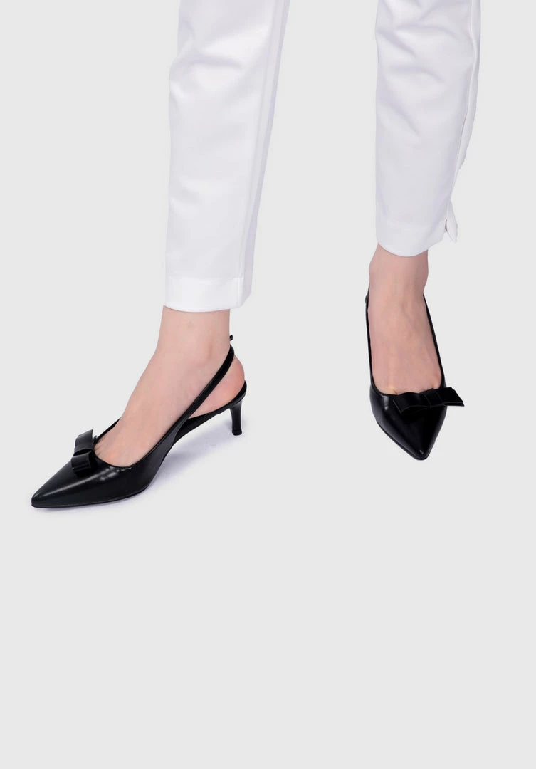 Milliotandco Duana Pointed Toe Heels (Black) Shoes