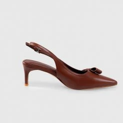 Milliotandco Shoes Duana Pointed Toe Heels (Cinnamon)