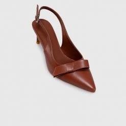 Milliotandco Shoes Duana Pointed Toe Heels (Cinnamon)