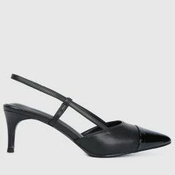 Milliotandco Shoes Hadley Pointed Toe Heels (Black)
