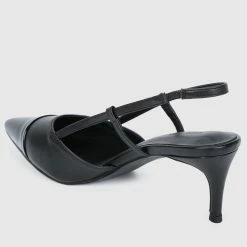 Milliotandco Shoes Hadley Pointed Toe Heels (Black)