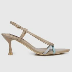 Milliotandco Shoes Nurita Harith Harleen Pointed Toe Heels (Nude)
