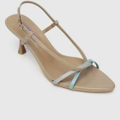 Milliotandco Shoes Nurita Harith Harleen Pointed Toe Heels (Nude)