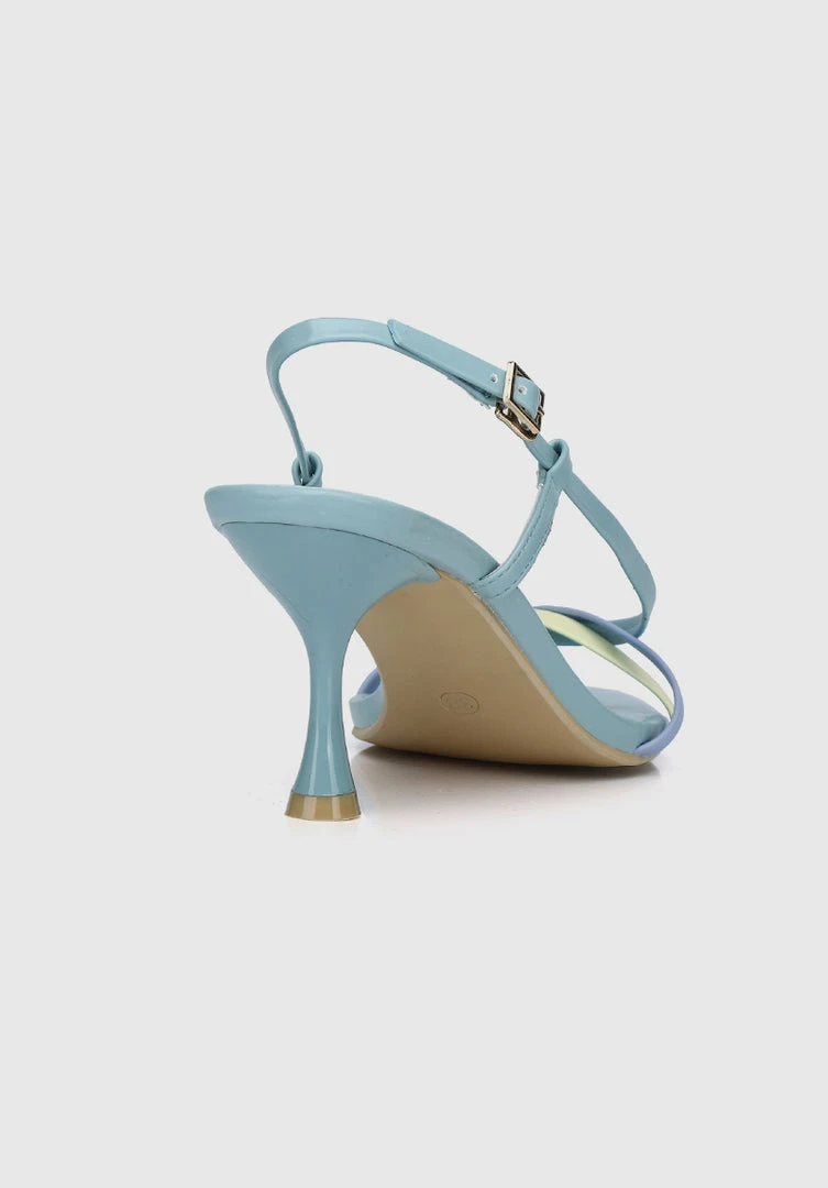Milliotandco Nurita Harith Harleen Pointed Toe Heels (Light Blue) Shoes