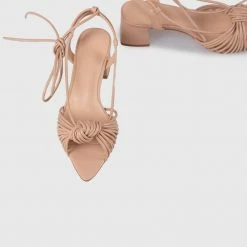 Milliotandco Darcey Pointed Toe Heels (Nude)