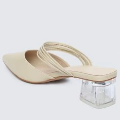 Milliotandco Terah Pointed Toe Heels (Light Green)