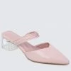 Milliotandco Terah Pointed Toe Heels (Pink)