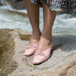 Milliotandco Earth Edit Isolde Rounded Toe Heels (Nude)