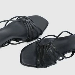 Milliotandco Elizabeth Thong Heels (Black)