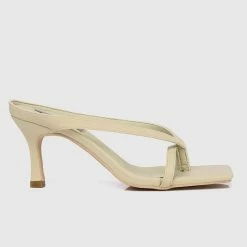 Milliotandco Shoes Nurita Harith Hetty Open Toe Heels (Yellow)