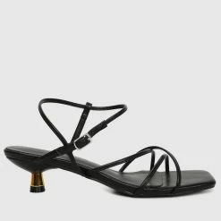 Milliotandco Devnet Toe Ring Heels (Black)