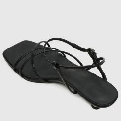 Milliotandco Devnet Toe Ring Heels (Black)