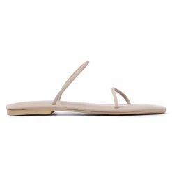 Milliotandco Shoes Dreamy Square Toe Sandals (Beige)