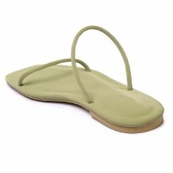 Milliotandco Dreamy Square Toe Sandals (Green)