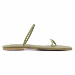 Milliotandco Dreamy Square Toe Sandals (Green)