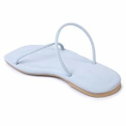 Milliotandco Dreamy Square Toe Sandals (Steel Blue) Shoes