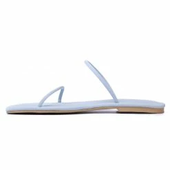 Milliotandco Dreamy Square Toe Sandals (Steel Blue) Shoes