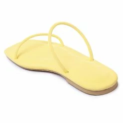 Milliotandco Dreamy Square Toe Sandals (Yellow)
