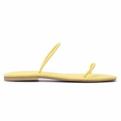 Milliotandco Dreamy Square Toe Sandals (Yellow)