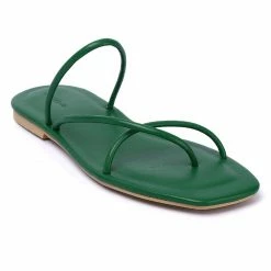 Milliotandco Wish Square Toe Sandals (Green)