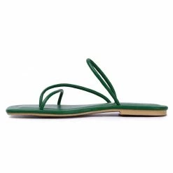 Milliotandco Wish Square Toe Sandals (Green)